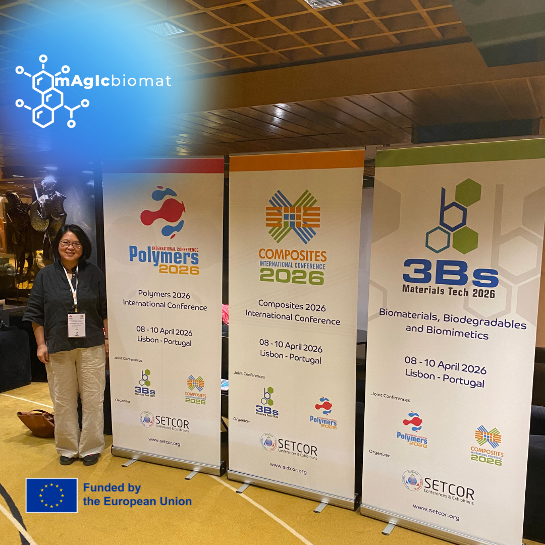 MAGICBIOMAT at Polymers 2026: From Sustainability to Smart Systems in Lisbon
