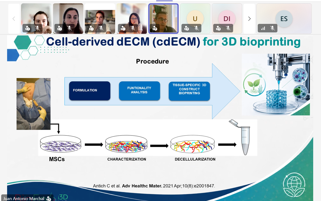 3rd ANIPH x MAGICBIOMAT webinar, “3D Printing and Biofabrication: Designing Sustainable Materials”